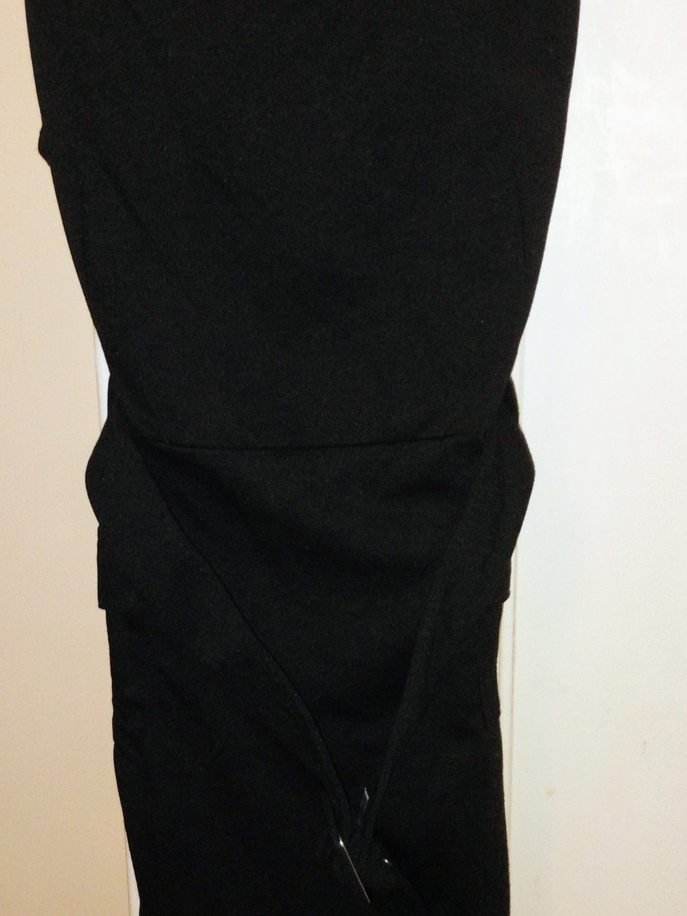 Classic Black Women’s Dress - Sleek Ponte Pencil Style